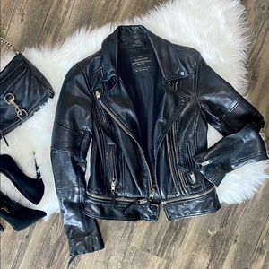 🌹Pre-Loved All Saints Assembly Leather Jacket🌹